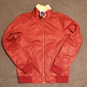 Scotch & Soda Red Windbreaker Jacket